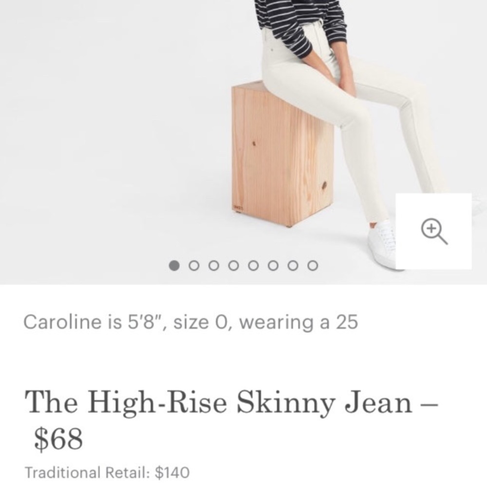 Everlane High Rise Skinny Jean